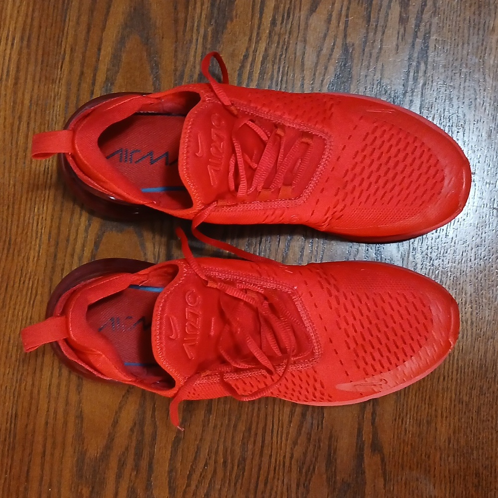Red Nike Airmax Mesh Sneakers